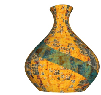 东南亚陶瓷花瓶su模型