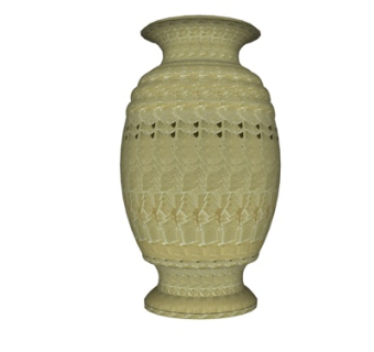 现代陶瓷花瓶su模型