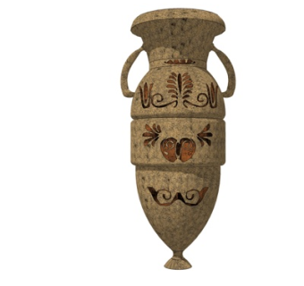 现代陶瓷瓷罐su模型