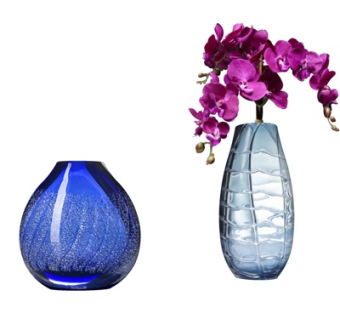 现代半透明花瓶花卉su模型