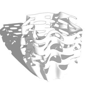 现代抽象花瓶su模型