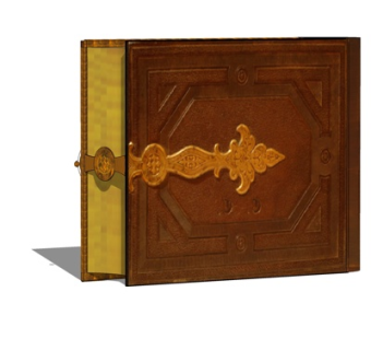 欧式书籍su模型