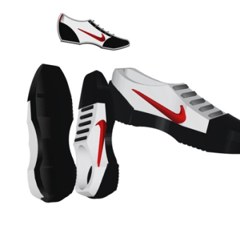 现代运动鞋su模型