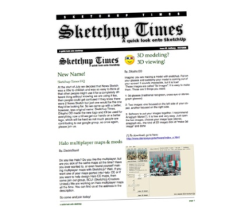 现代报纸su模型