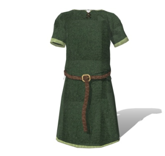 现代衣物su模型