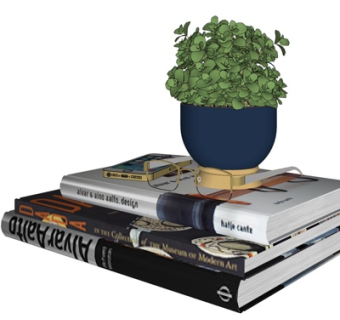 现代书籍su模型