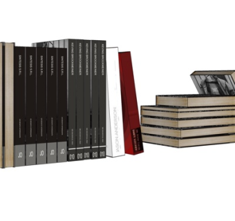 现代书籍su模型