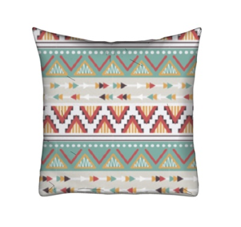 现代布艺几何抱枕su模型