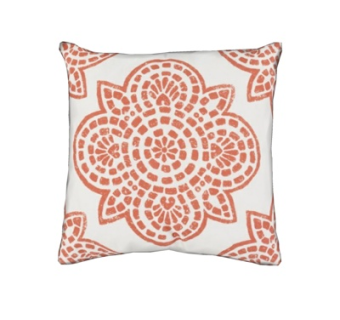 现代布艺印花抱枕su模型