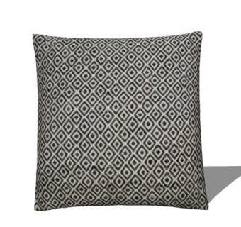 现代布艺几何抱枕su模型