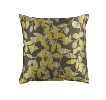 现代布艺树叶抱枕su模型