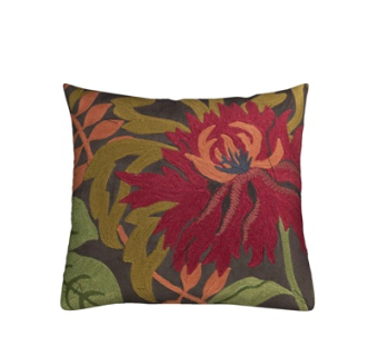 现代布艺印花抱枕su模型