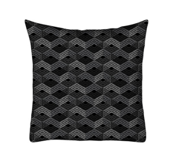 现代布艺几何抱枕su模型