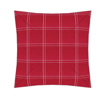 现代布艺网格抱枕su模型