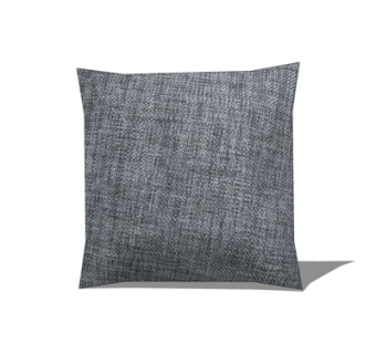 现代布艺抱枕su模型