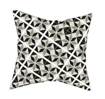 现代布艺几何抱枕su模型