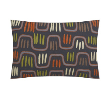 现代布艺几何抱枕su模型