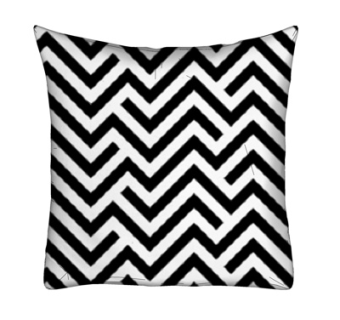 现代布艺波浪抱枕su模型