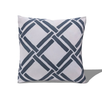 现代布艺几何抱枕su模型