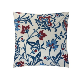 现代布艺印花抱枕su模型