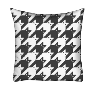 现代布艺几何抱枕su模型