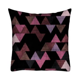 现代布艺几何抱枕su模型