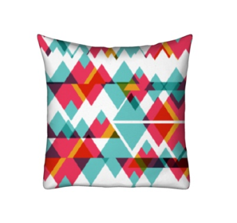 现代布艺几何抱枕su模型