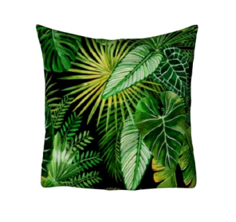 现代布艺树叶抱枕su模型