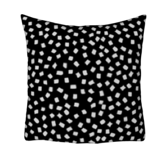 现代布艺抱枕su模型