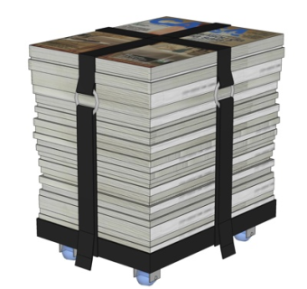 现代书籍组合su模型