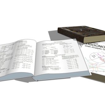 现代书籍su模型