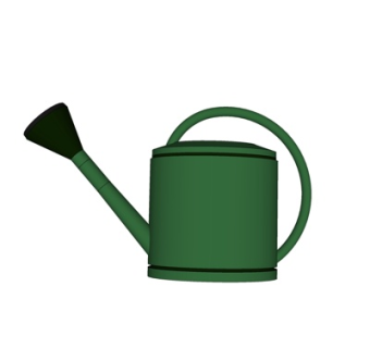 现代花洒su模型