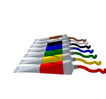 现代水彩su模型