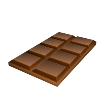现代巧克力su模型