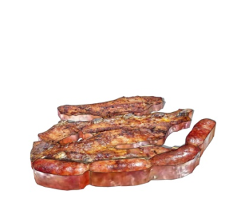 现代牛排su模型