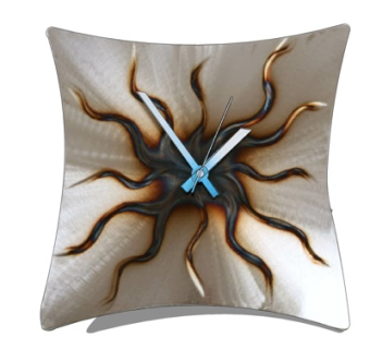 现代八爪鱼装饰钟表su模型