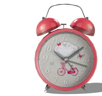 现代铁艺闹钟su模型