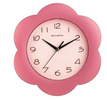 现代花朵形钟表su模型