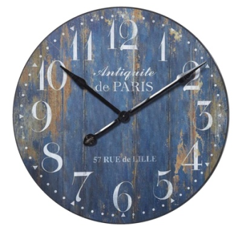 工业风实木挂钟su模型