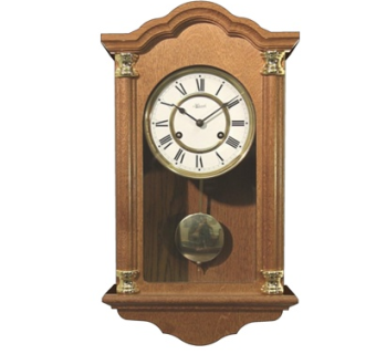 欧式实木落地钟表su模型