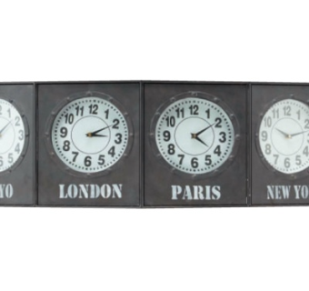 现代方形钟表su模型