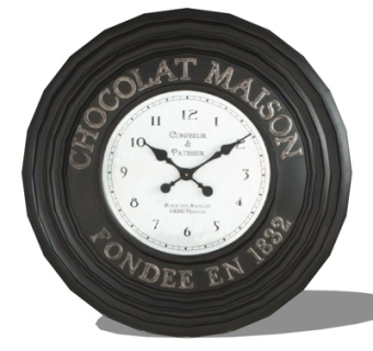 欧式圆形钟表su模型