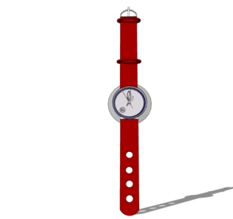 现代手表su模型