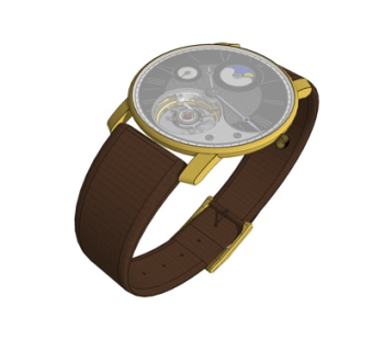 现代手表su模型