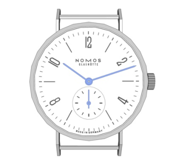 现代金属手表su模型