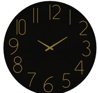 现代圆形钟表su模型