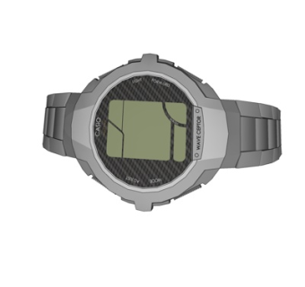 现代手表su模型