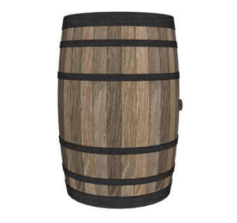 现代实木酒桶su模型