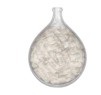 现代玻璃器皿食物组合su模型