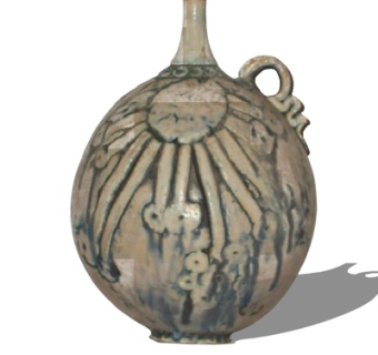 中式陶罐su模型